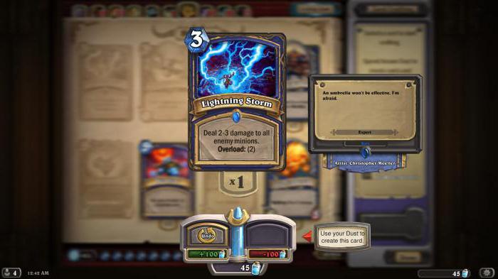 الطوابق ل hearthstone