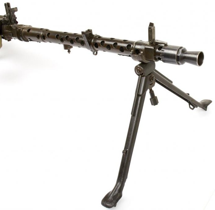 MG-34 الألمانية. رشاش من الحرب العالمية الثانية