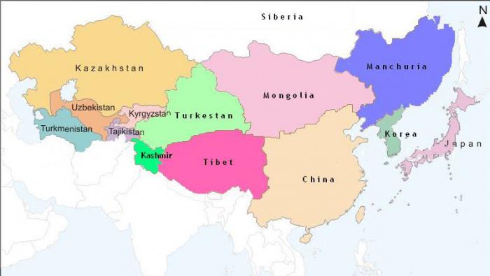 دول آسيا الوسطى