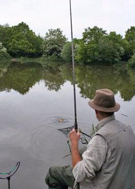 ربيع الصيد على نهر الفولغا