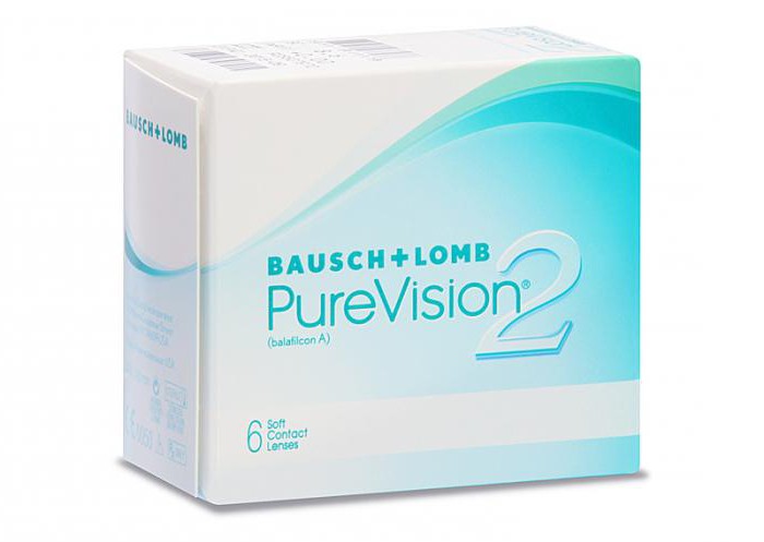 العدسات اللاصقة Bausch Lomb Pure Vision