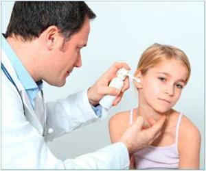 التهاب الأذن في أعراض الطفل